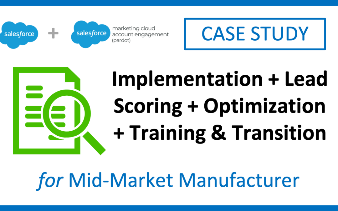 Lead Scoring Case Study for Mid-Market Client – Building Materials Manufacturer