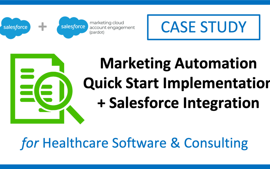 Marketing Automation Case Study Healthcare Software and Consulting