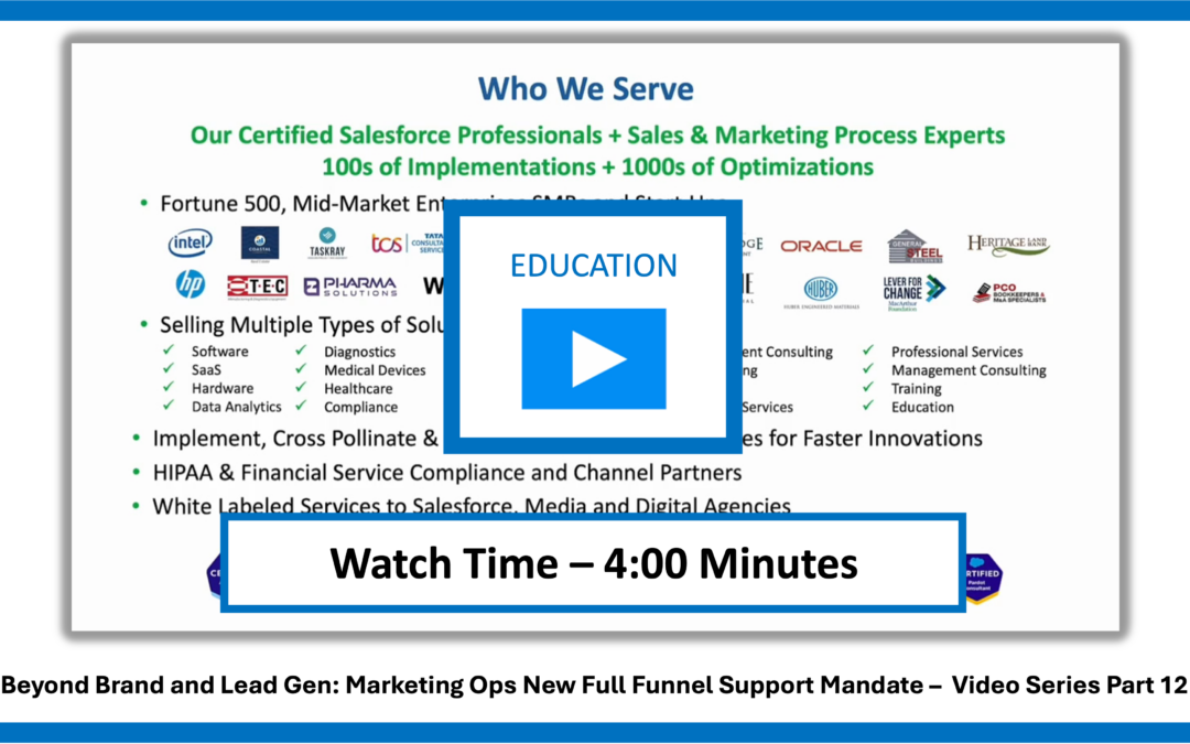 Gabriel Sales History, Experience, Technical Capabilities and Who We Serve Educational Video